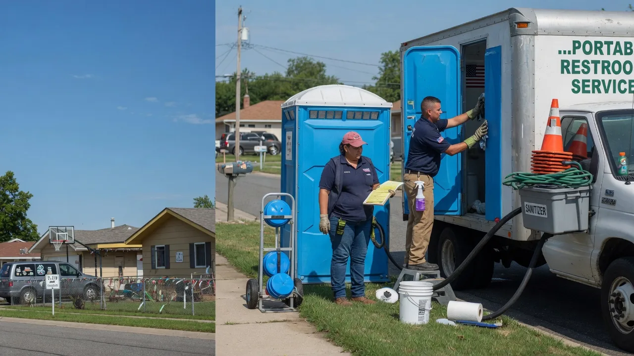 Portable Toilet Rental in Valley View, PA near me